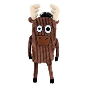LazyOne Moose‎ Critter Pet (Max) Plush Corduroy Stuffed Animal - NEW